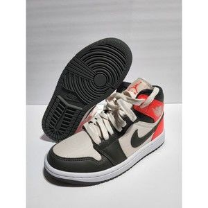 New Air Jordan 1 Mid SE Light Orewood Brown [DQ6078-100] Women’s Size 5.5